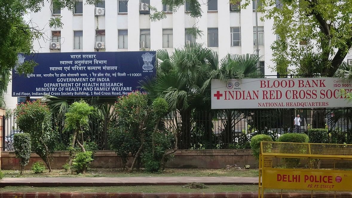 <div class="paragraphs"><p>Red Cross Society headquarters in New Delhi.&nbsp;</p></div>