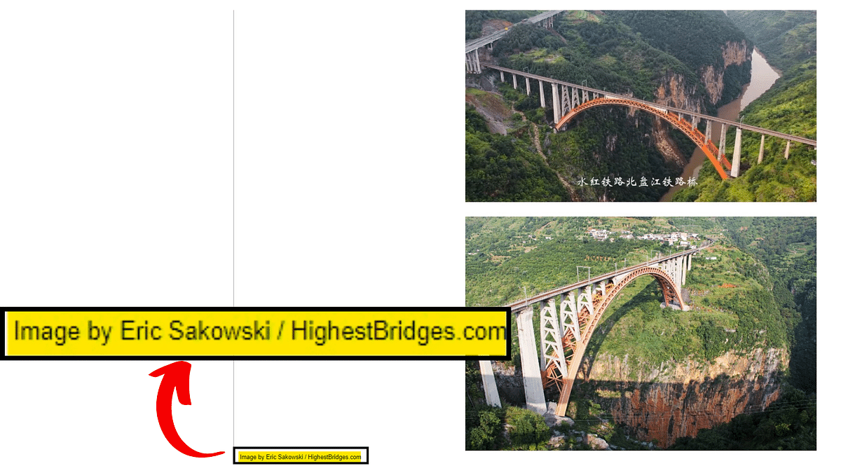 The viral video shows Beipanjiang Railway Bridge located in China's Guizhou province.
