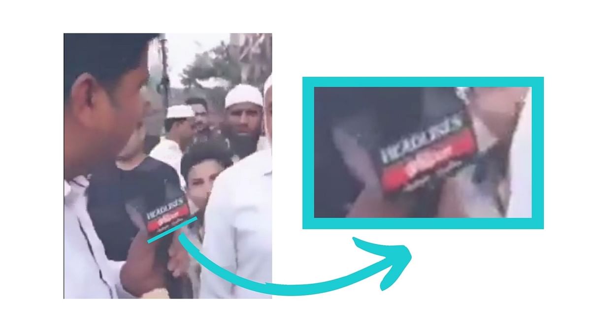 The video shows people talking about a meat ban that happened in Ghaziabad in April 2022, which was soon reversed.