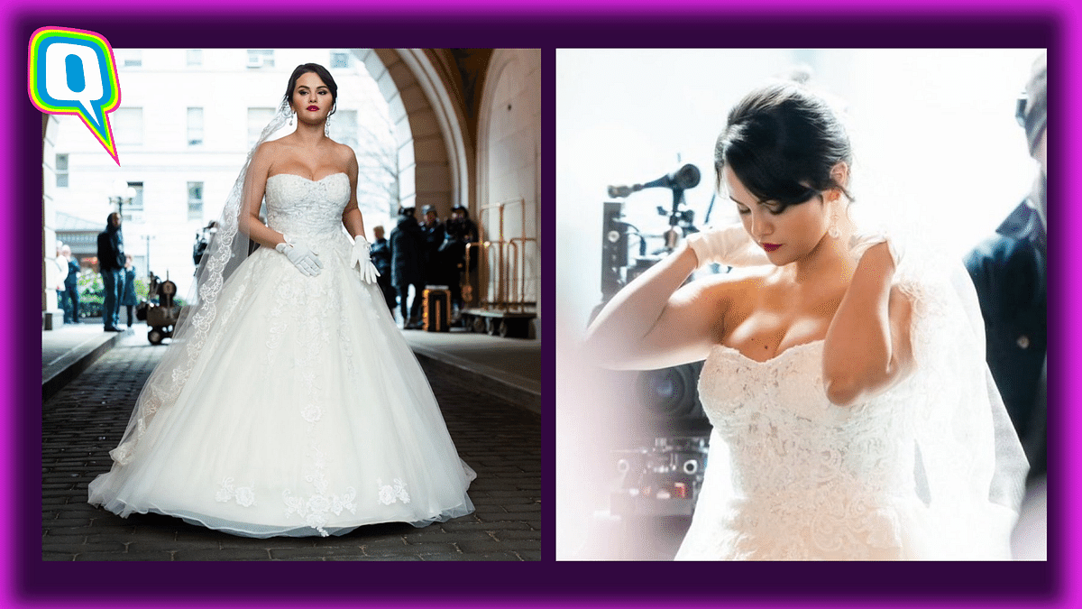 Selena Gomez' Pictures in Wedding Gown Go Viral, Fans Get Excited