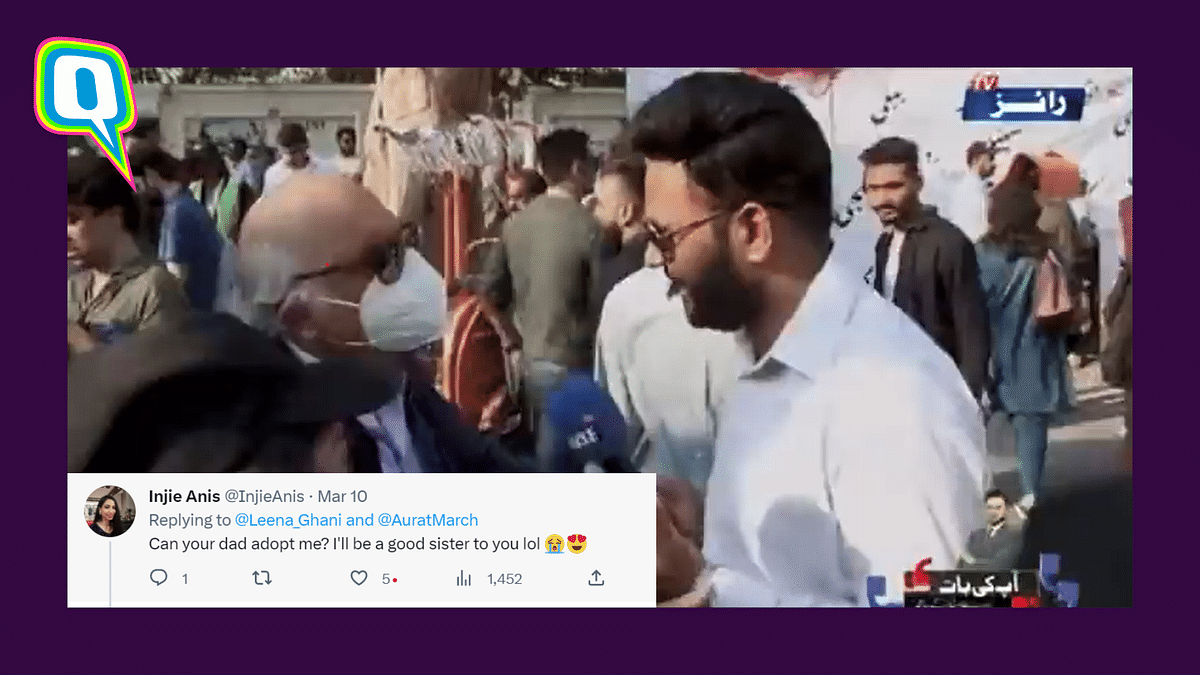 Viral: Pakistani Dad Schools Reporter At Aurat March; Netizens Laud Him