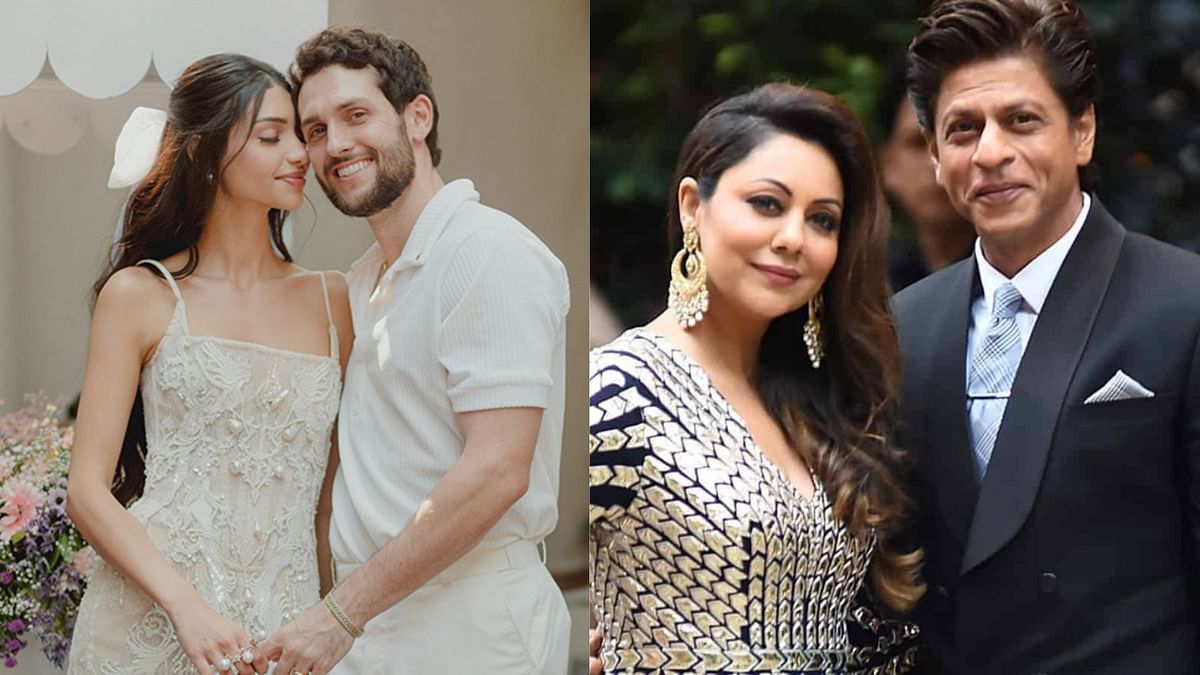 Watch: Shah Rukh & Gauri Khan Dance At Alanna Panday & Ivor McCray's Wedding