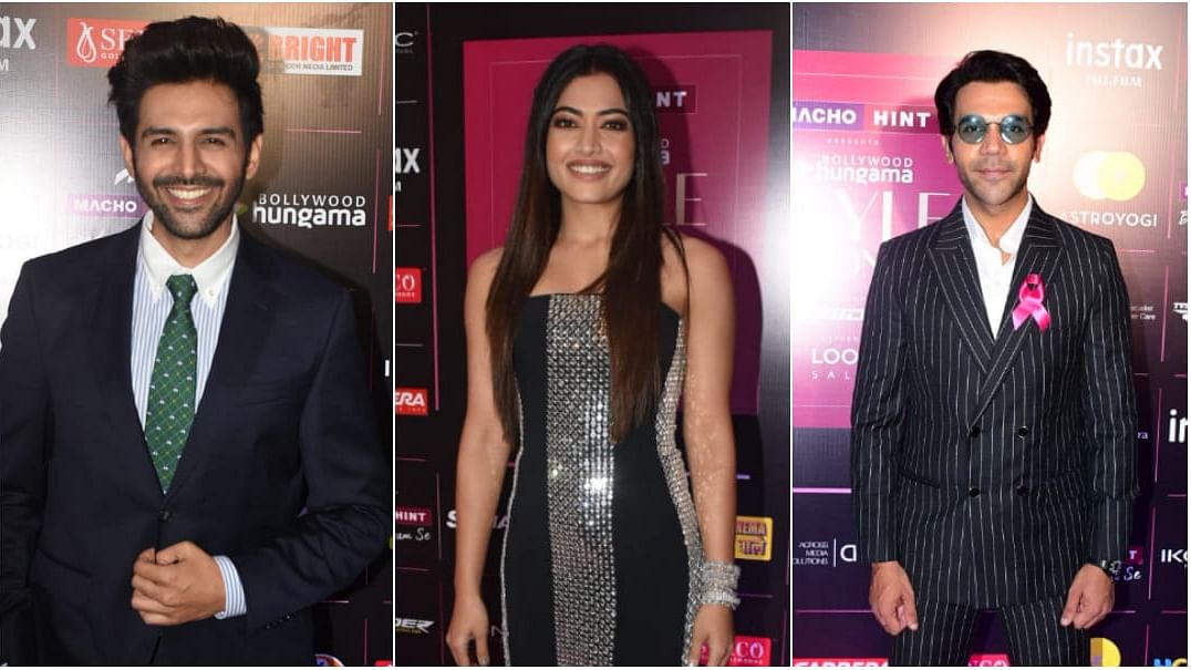 Pics: Rajkummar Rao, Rashmika Mandanna & Other Celebs Dazzle at an Awards Show