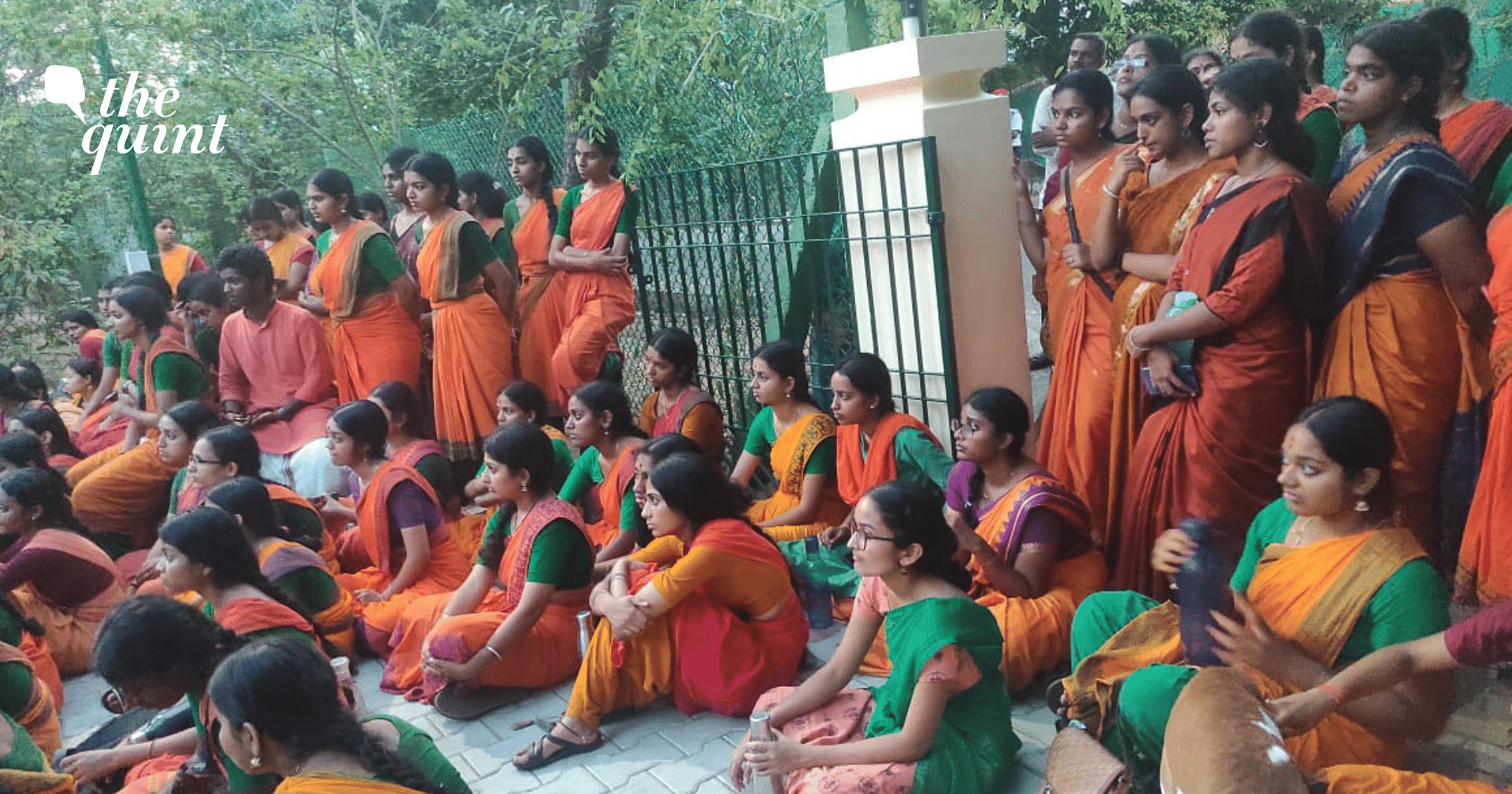 In Photos: Kalakshetra College Students in Chennai Protest Alleged Harassment