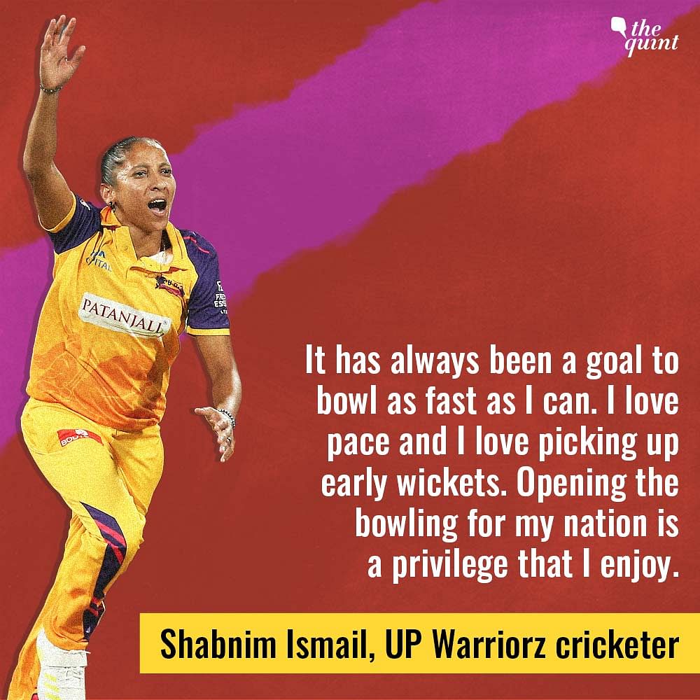 Raised in Cape Town, South African speedster Shabnim Ismail has her roots in India's Gujarat.