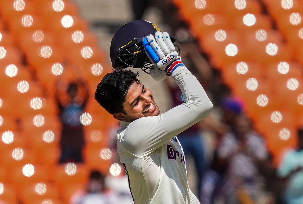 Shubman Gill scored his second Test century on Day 3 of the fourth Test against Australia.