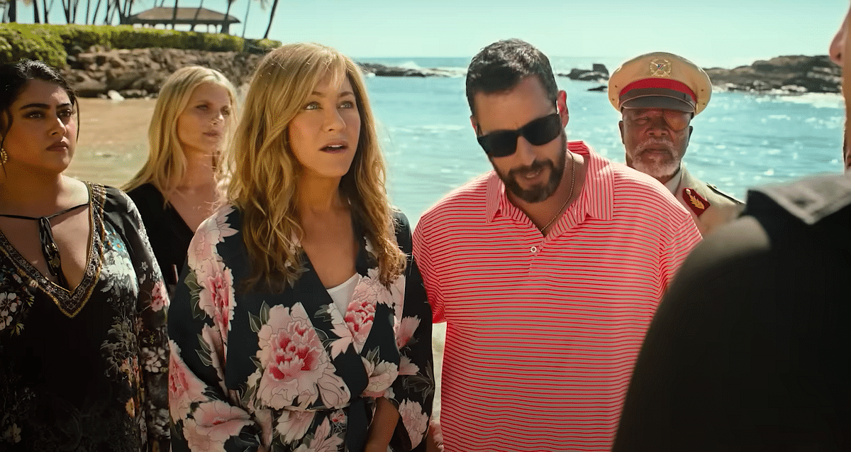 Jennifer Aniston and Adam Sandler-starrer 'Murder Mystery 2' is streaming on Netflix.