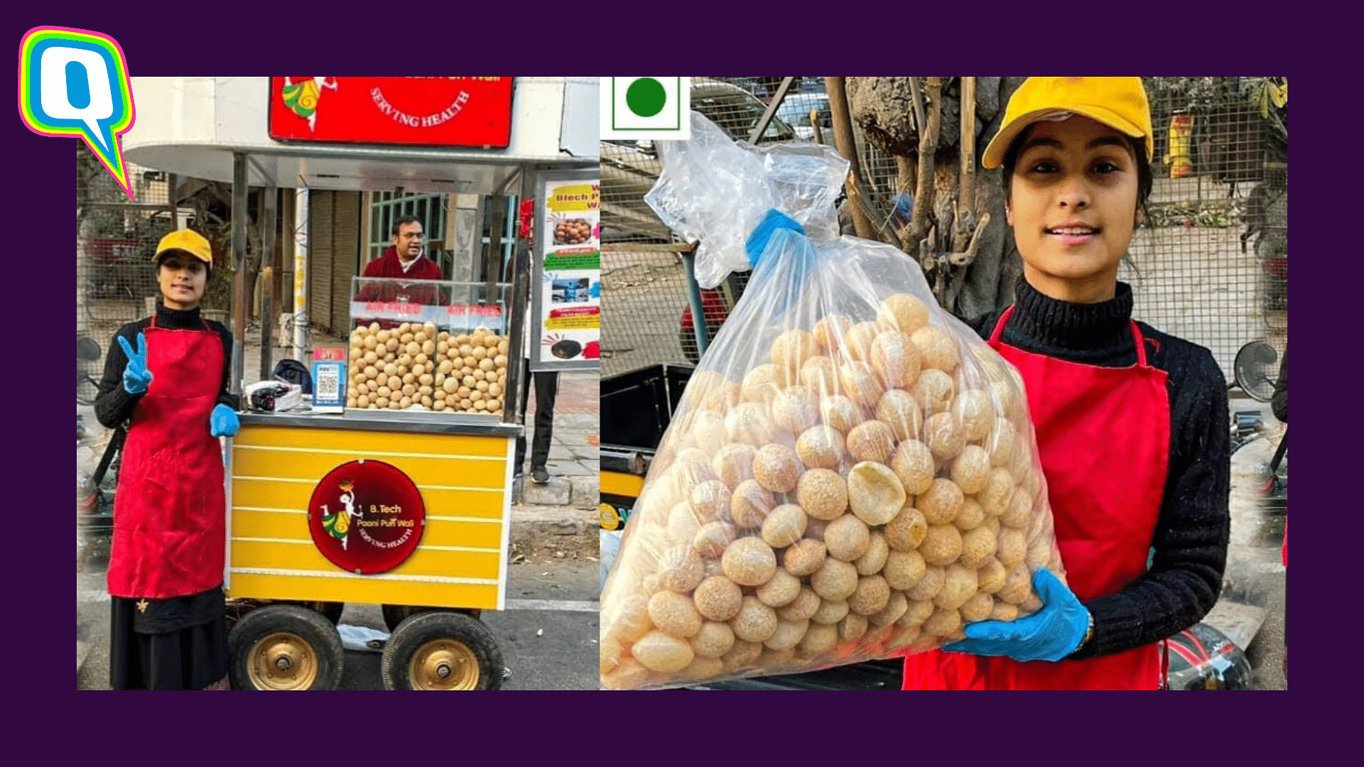 <div class="paragraphs"><p>BTech Pani Puri Wali: Taapsee Pannu Calls Her The Bravest Street Food Vendor</p></div>
