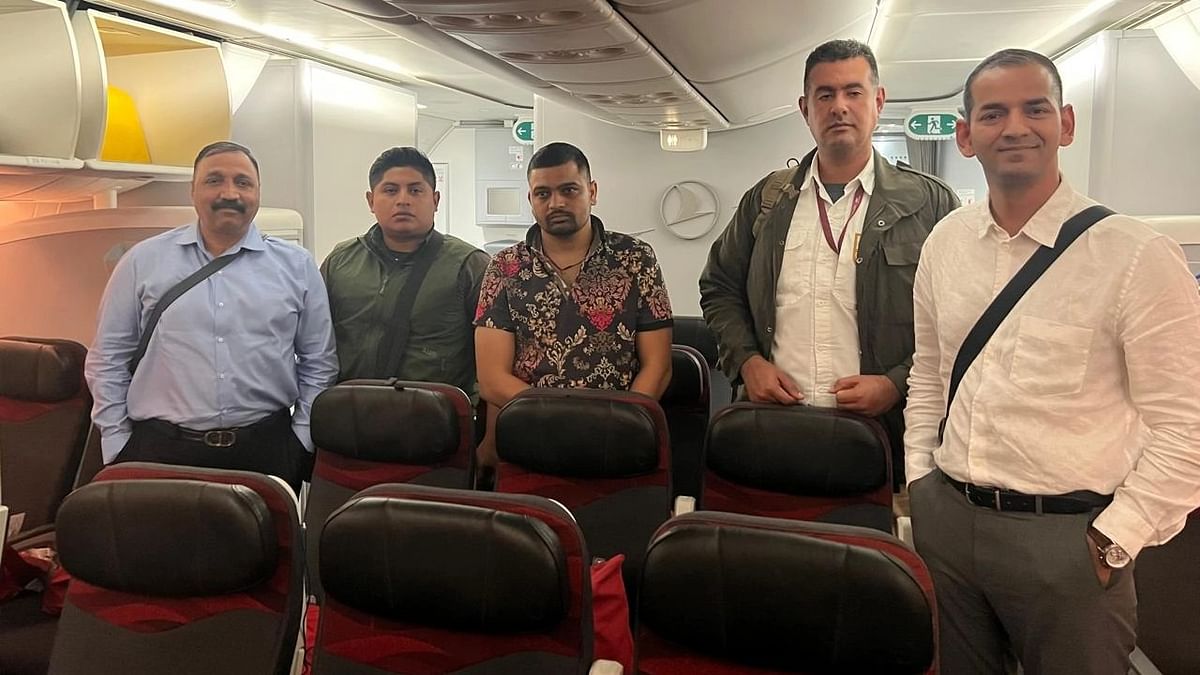 In Photos | Delhi Cops Bring Back Fugitive Deepak 'Boxer' to India from Mexico