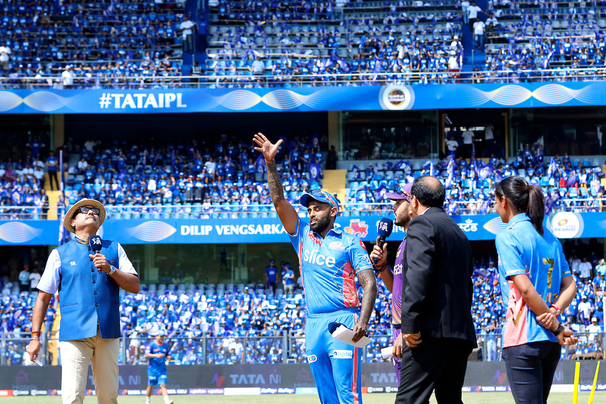 Venkatesh Iyer scored his maiden IPL century against Mumbai Indians on Sunday in IPL 2023.
