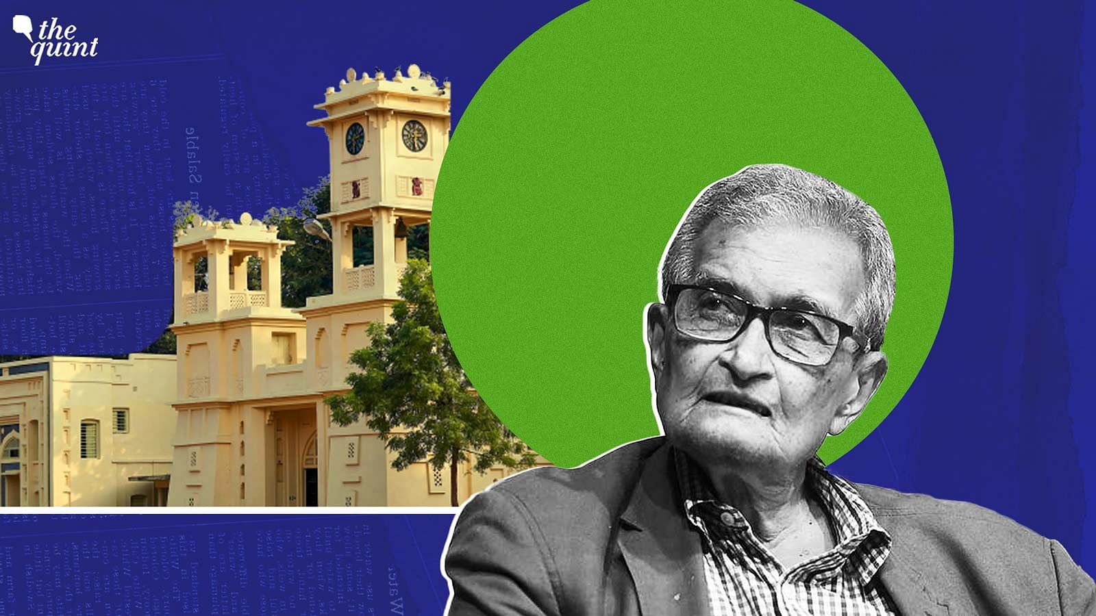 <div class="paragraphs"><p>'Pratichi', Amartya Sen's home, is located on Visva-Bharati campus at Santiniketan in Birbhum district of <a href="https://www.thequint.com/topic/west-bengal">West Bengal.</a></p></div>