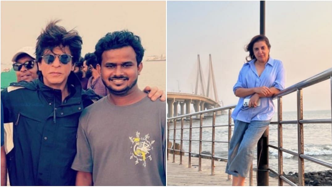 Photos: Shah Rukh Khan & Farah Khan's Pics From a Shoot in Mumbai Leaked
