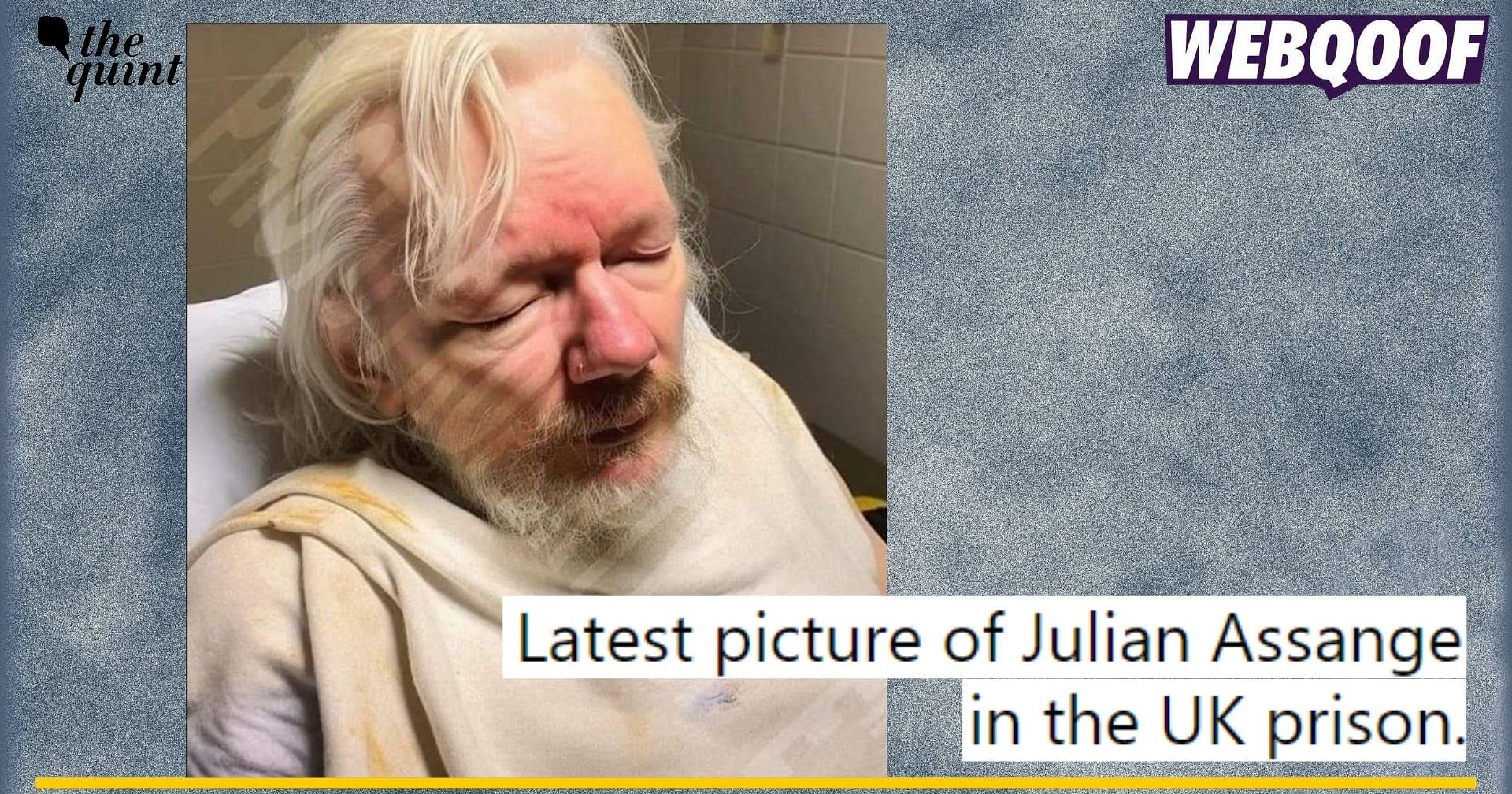Fact-Check | Image of Julian Assange in Prison Is Not Real But AI-Generated!
