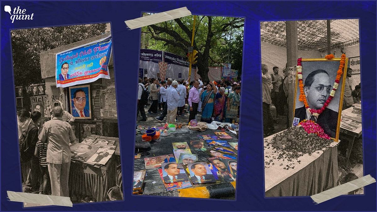 In Photos: Ambedkar Jayanti Celebrations at New Delhi's Parliament Street