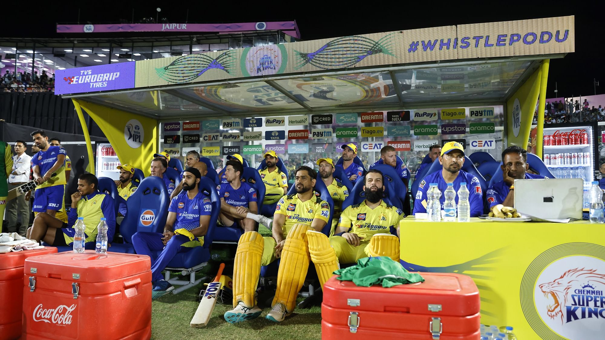 <div class="paragraphs"><p>IPL 2023: Rajasthan Royals defeat Chennai Super Kings by 32 runs at the Sawai Mansingh Stadium.</p></div>