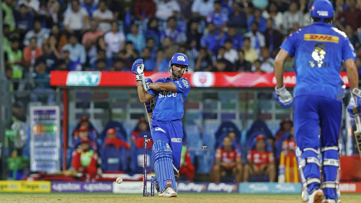 IPL 2023: Arshdeep Singh broke the middle stump twice while bowling the last over against Mumbai Indians on Saturday