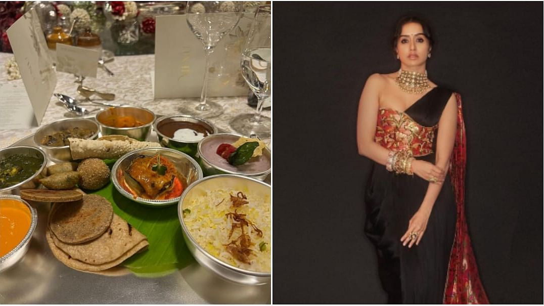 <div class="paragraphs"><p>Shraddha Kapoor shares a sneak peak of the food served at the NMACC Gala.</p></div>