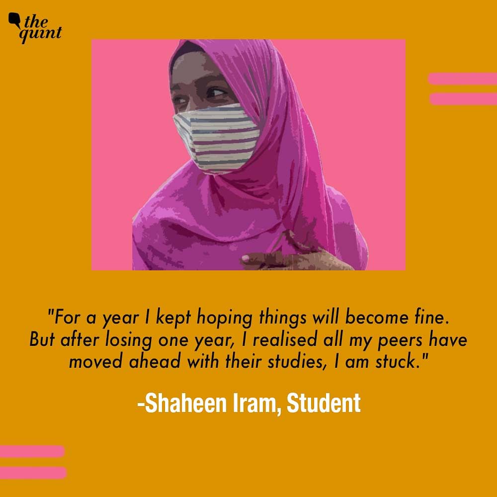While many students have removed their hijab to be able to sit for their exams, several others refused to give in. 
