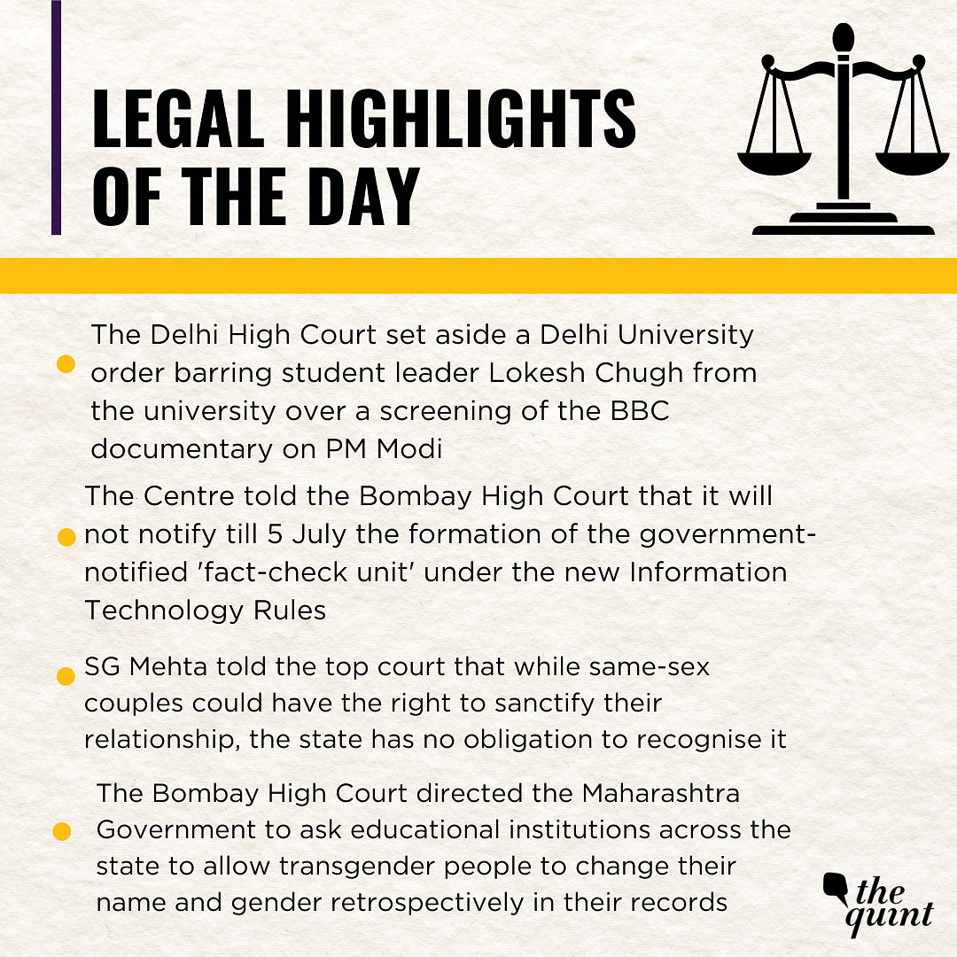 What else happened in our courts today? Here's a glimpse of the top highlights!