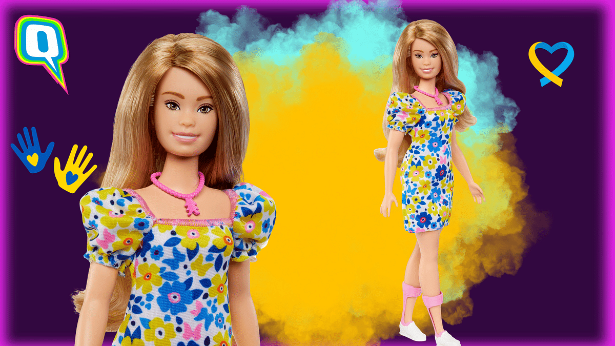 Verrast zien media Netizens Debate Over Mattel's New Barbie With Down's Syndrome
