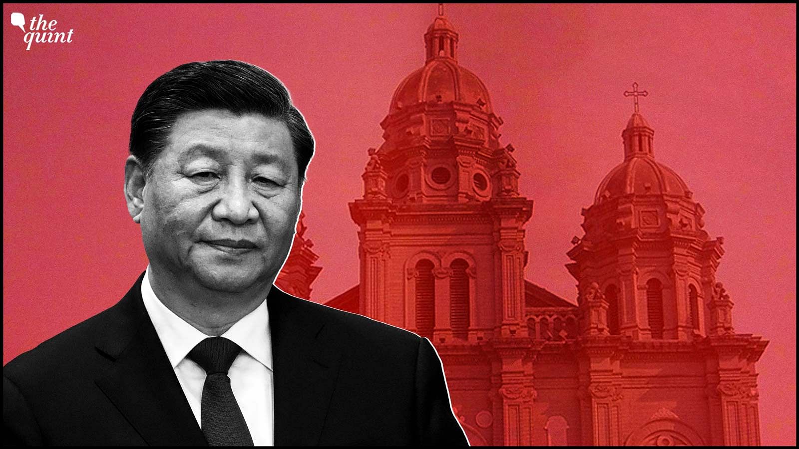 <div class="paragraphs"><p>Representational image of Xi Jinping and&nbsp;Wangfujing Church in Beijing.</p></div>