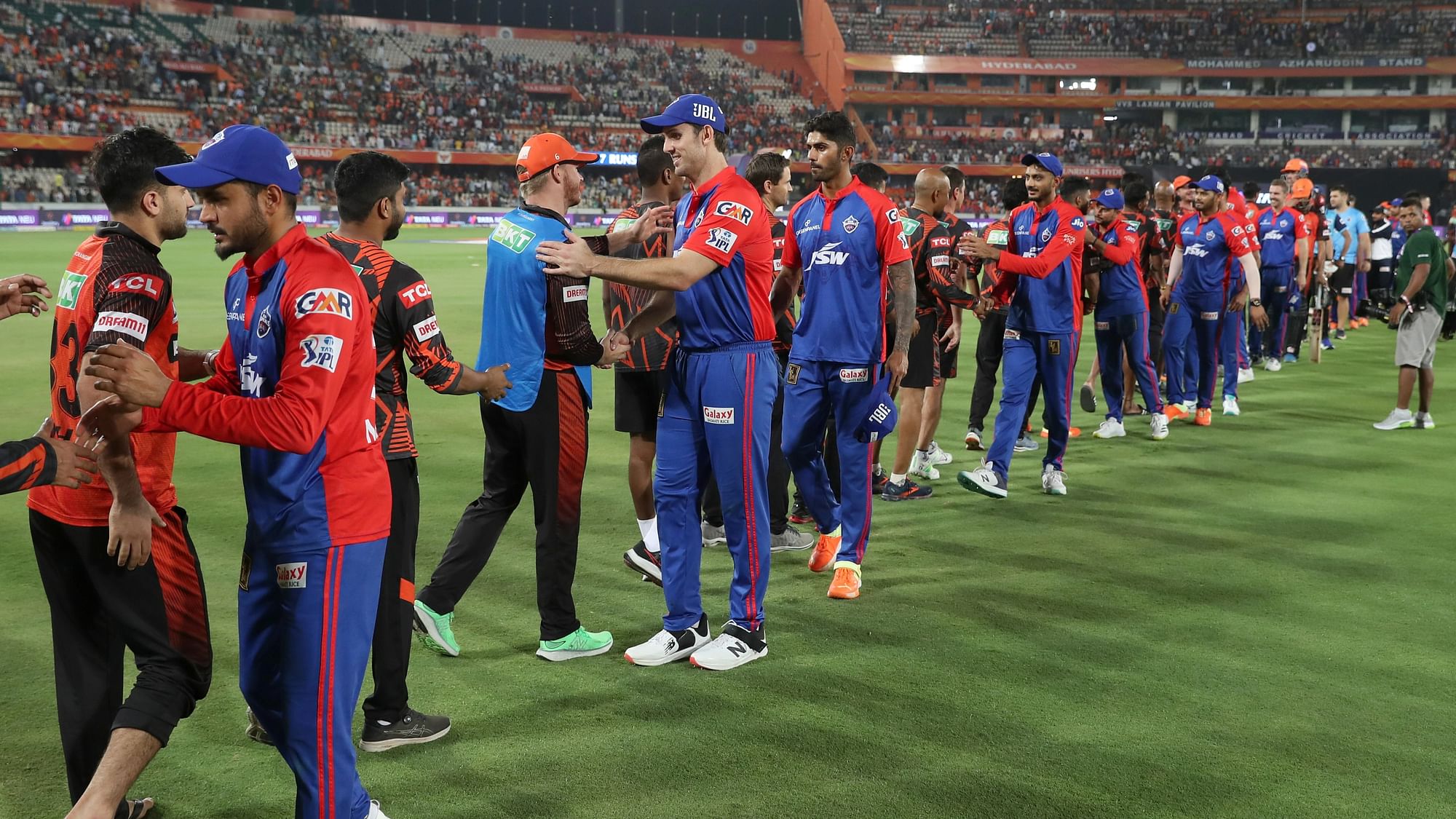 <div class="paragraphs"><p>Delhi Capitals defeat Sunrisers Hyderabad by 7 runs to clinch their second victory of the season</p></div>