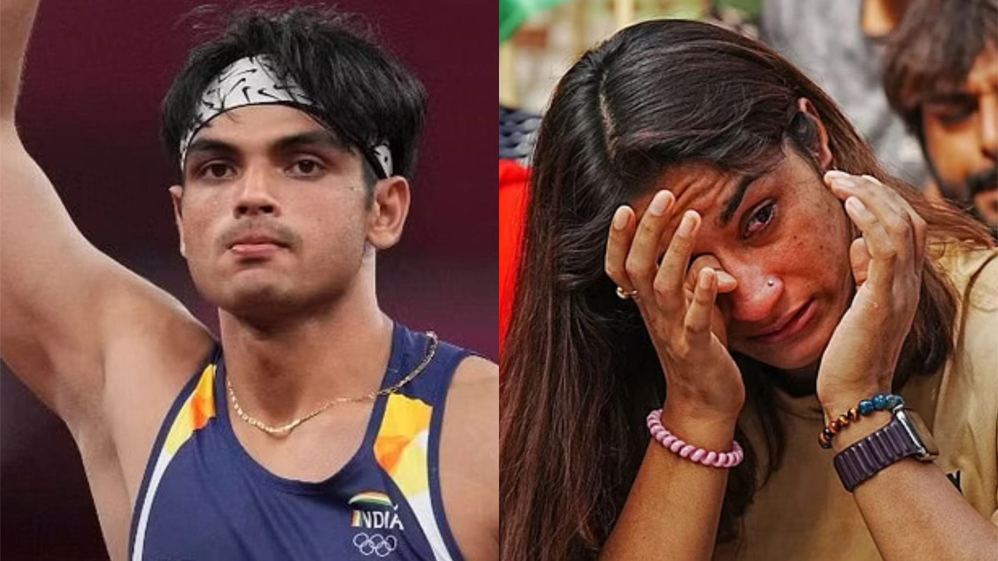 <div class="paragraphs"><p>Neeraj Chopra has voiced his support for wrestlers' protest.</p></div>