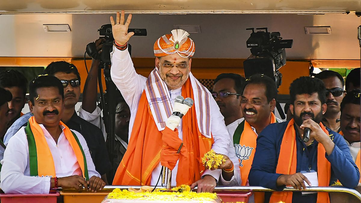 Congress Files Complaint Against Amit Shah Over Remarks at Karnataka Rally