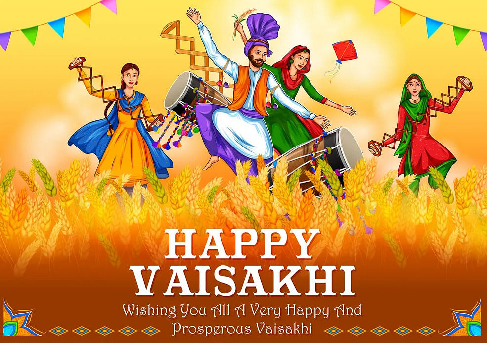 Happy Baisakhi 2023 wishes, quotes, and images are listed below.