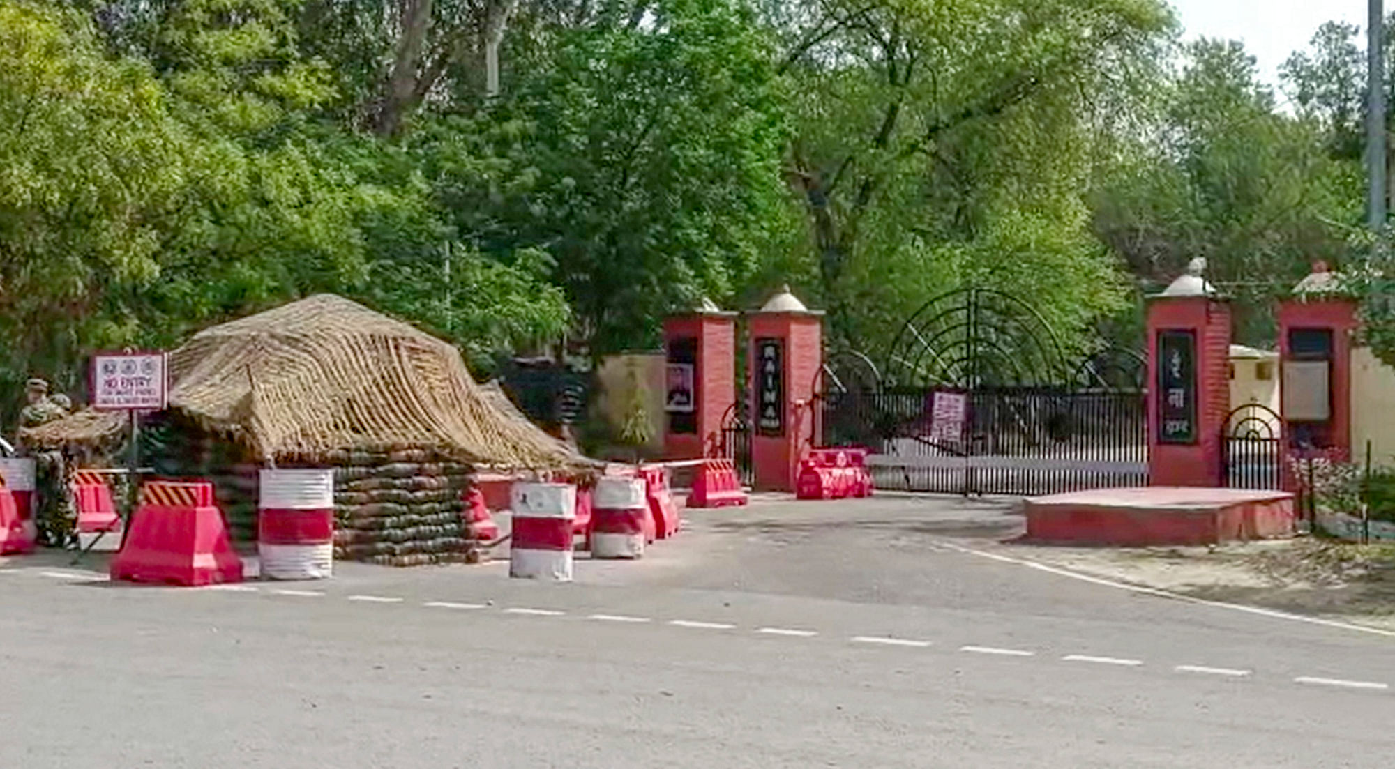 <div class="paragraphs"><p>The Bathinda military station in Punjab where four jawans were allegedly shot dead on 12 April.</p></div>