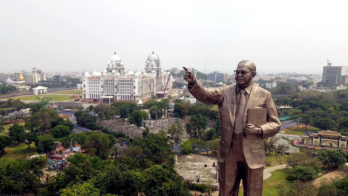 In Photos: India’s Tallest Dr BR Ambedkar Statue Inaugurated at Hyderabad 