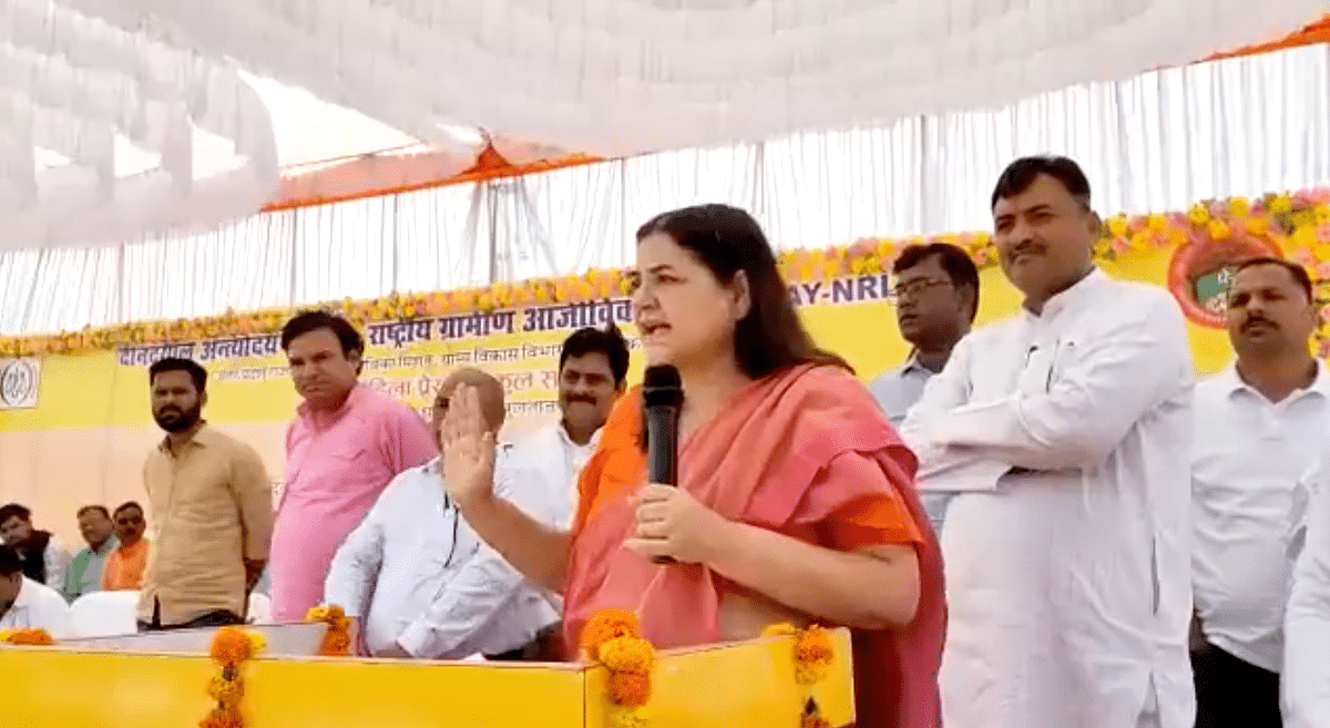 Maneka Gandhi in the viral clip also said that the soap made out of donkey's milk keeps women beautiful. 