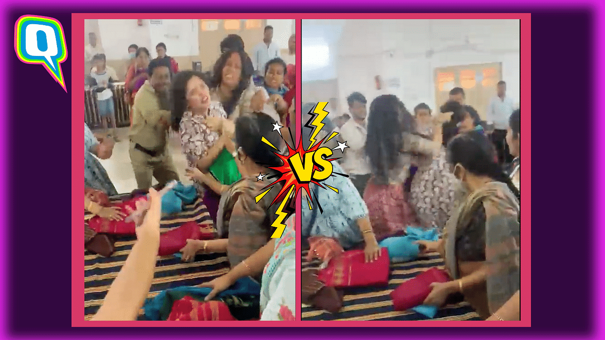 A ‘Saree’ State of Affairs: Women Fight Over a Saree in This Viral Video