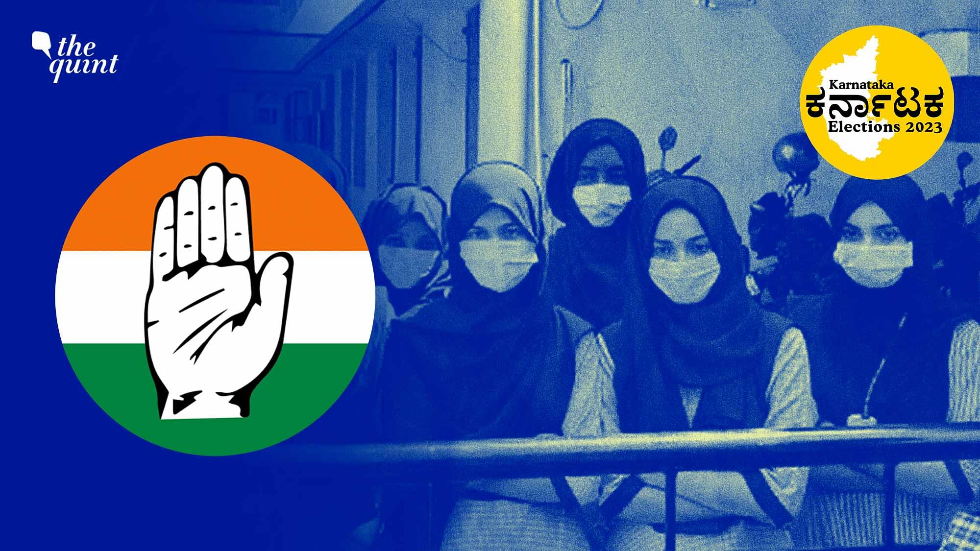 <div class="paragraphs"><p>Hijabi students say they are hopeful that Congress will uplift the hijab ban after its win in Karnataka.&nbsp;</p></div>