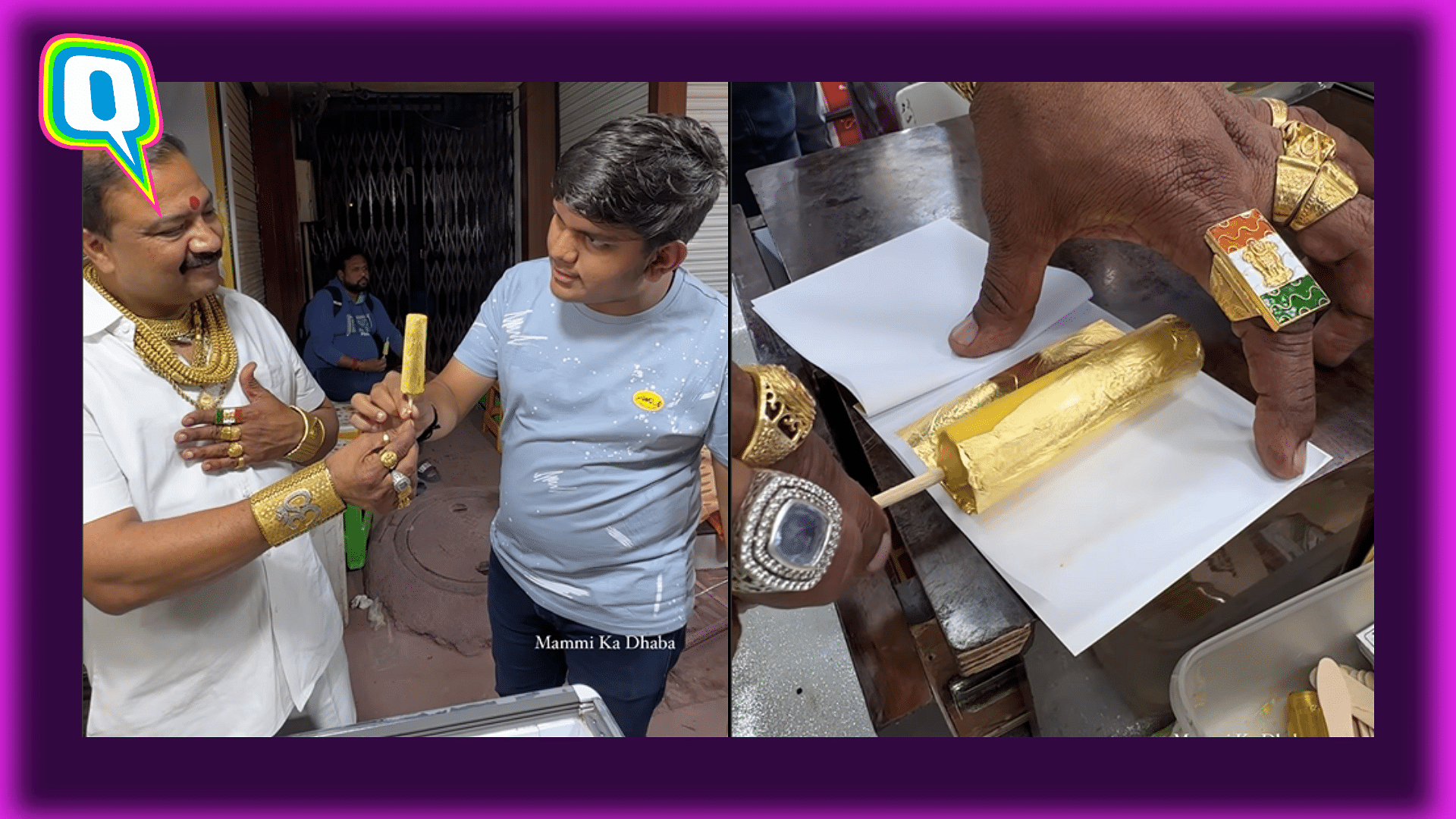 <div class="paragraphs"><p>Viral Video Of Man Selling Gold Kulfi Divides Desi Twitter</p></div>