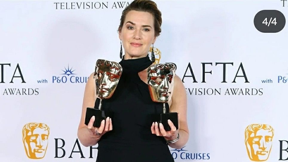 <div class="paragraphs"><p>Kate Winslet at BAFTA for her film 'I am Ruth'</p></div>