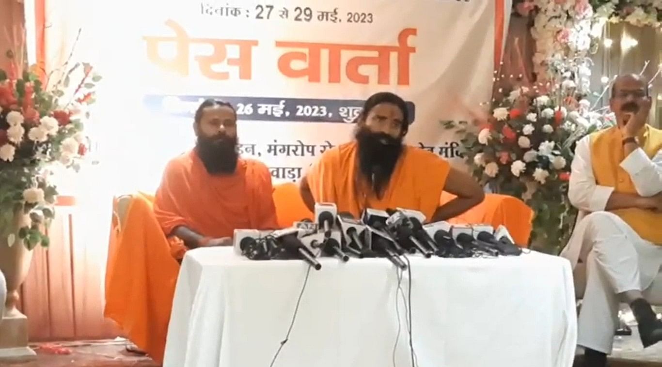 <div class="paragraphs"><p>As Indian wrestlers continue to protest at New Delhi's Jantar Mantar, demanding the arrest of Wrestling Federation of India (WFI) chief Brij Bhushan Sharan Singh, Yoga guru Baba Ramdev came out in support of the protesters, saying that Singh must be "put behind bars."</p></div>