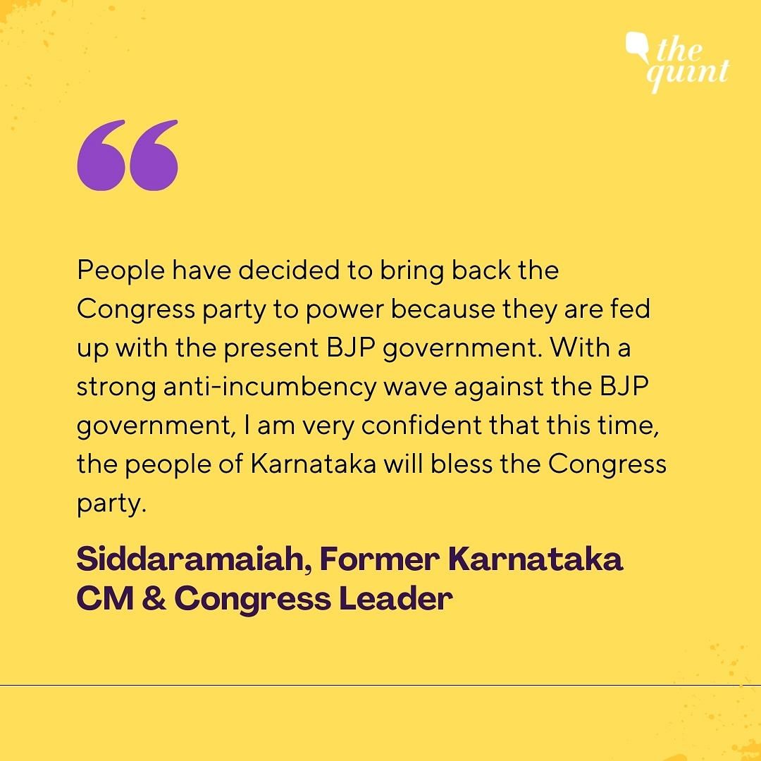 Former Chief Minister Siddaramaiah had earlier said Karnataka elections 2023 will be his last electoral contest.