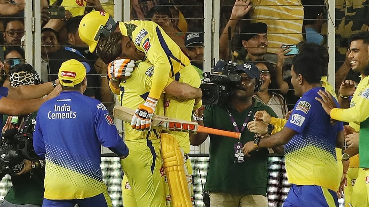 MS Dhoni's Chennai Super Kings won their fifth IPL title on Monday night in Ahmedabad.