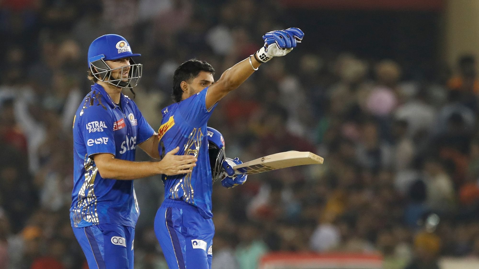 <div class="paragraphs"><p>IPL 2023: Mumbai Indians defeated Punjab Kings by six wickets.</p></div>