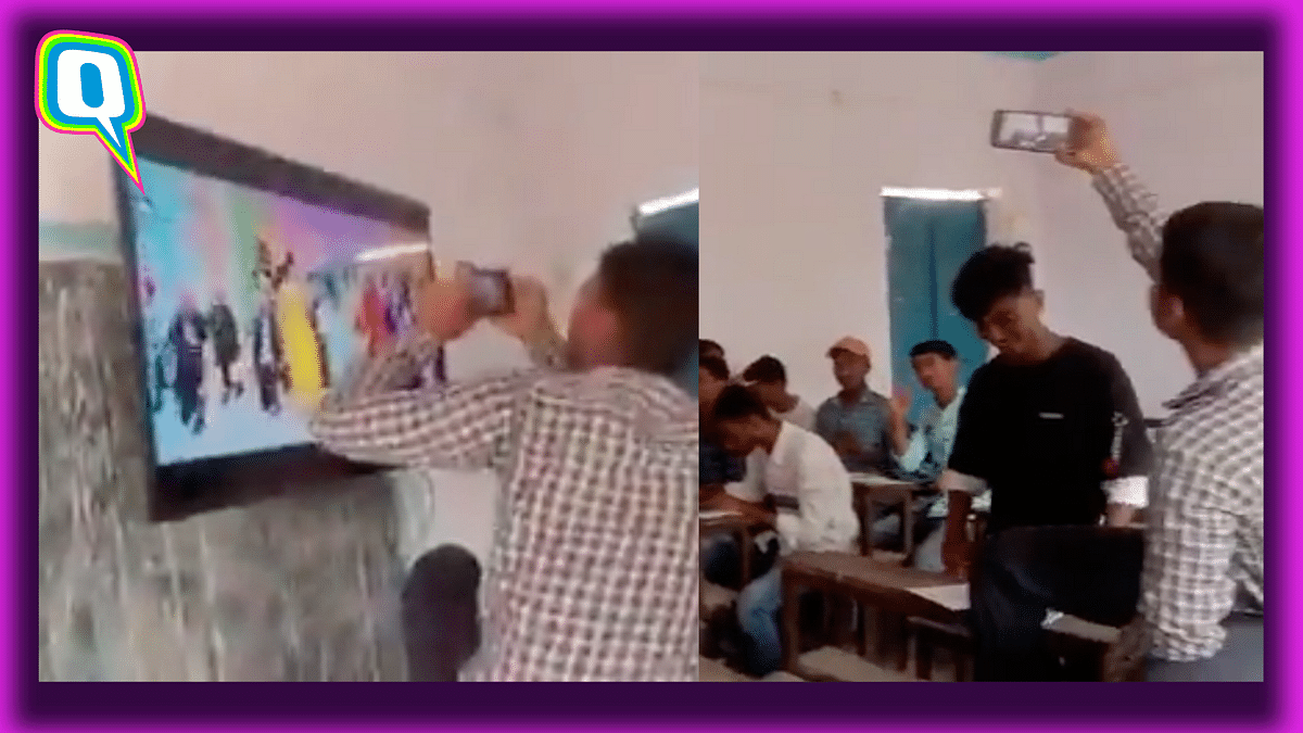 Students Dance & Cheat During an Examination in Bihar Government School