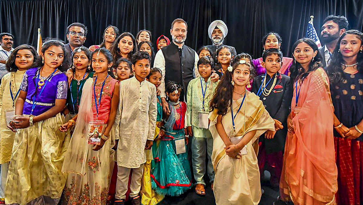 Photos: Rahul Gandhi Ends First Day of US Visit With 'Mohabbat Ki Dukaan' Event