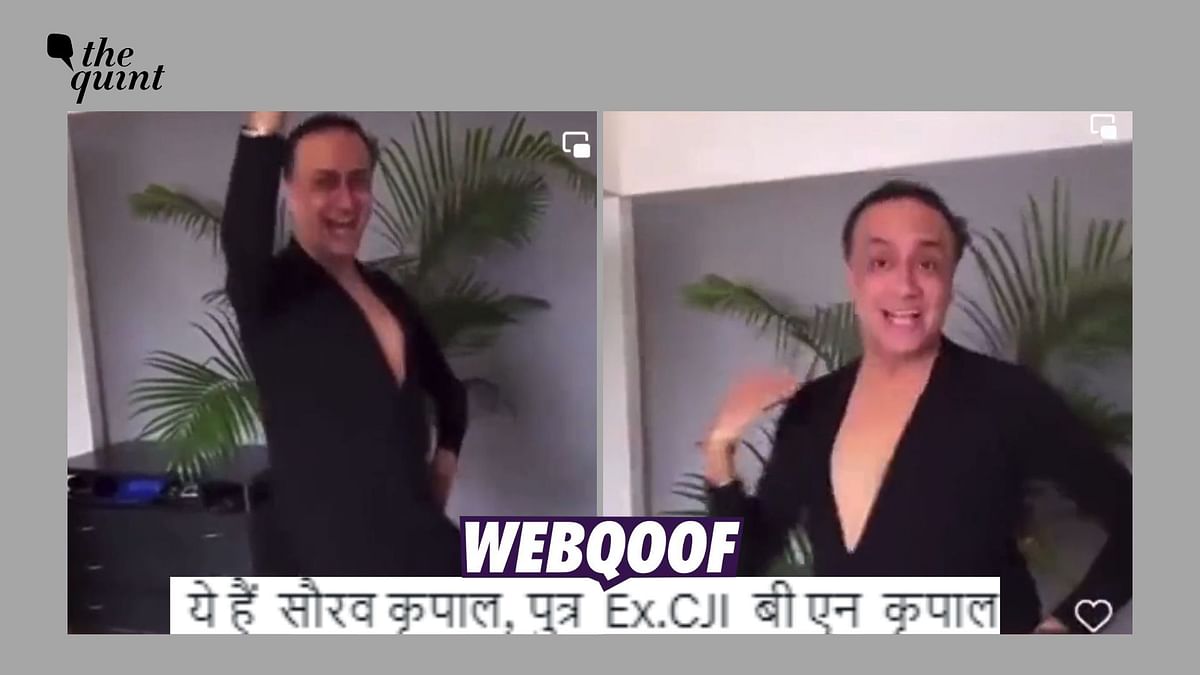 Fact-Check: Does This Video Show Lawyer Saurabh Kirpal Dancing? No!