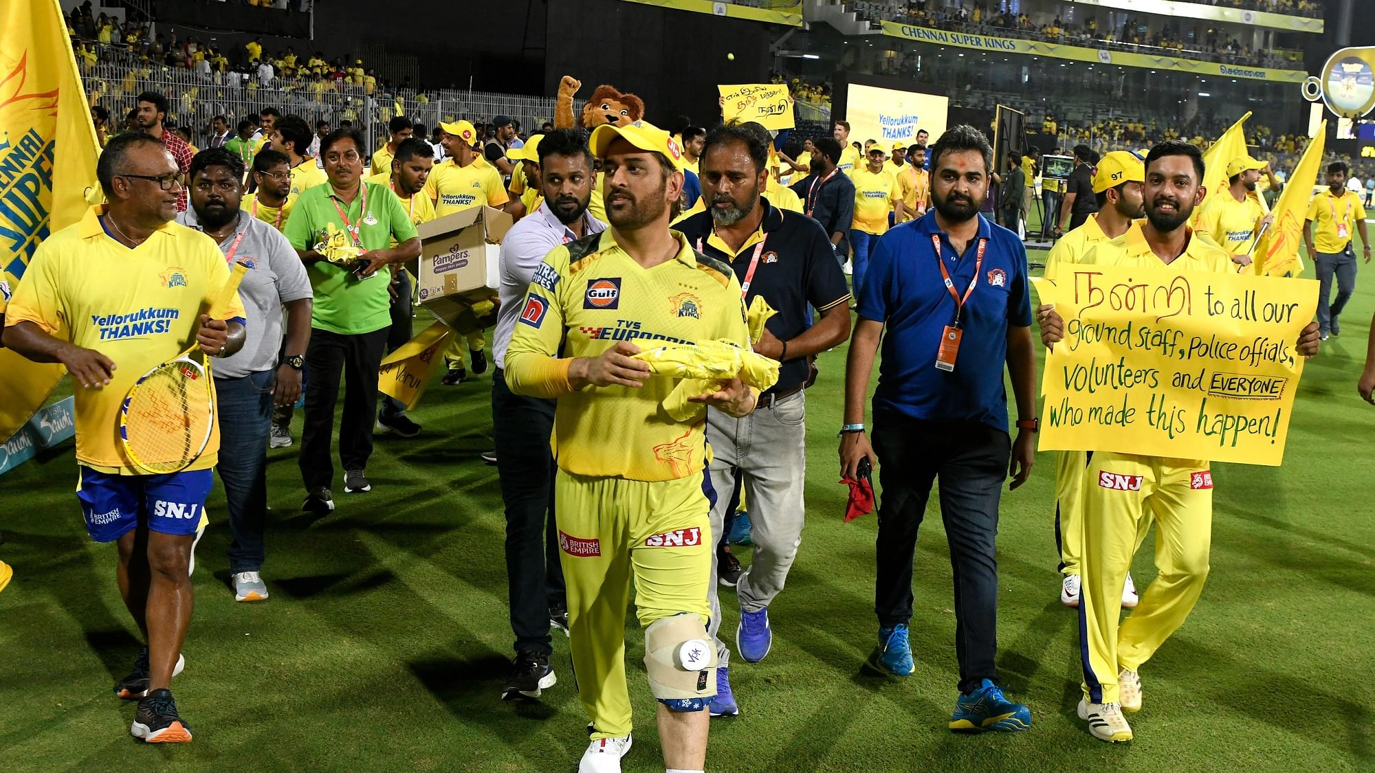 <div class="paragraphs"><p>MS Dhoni's CSK played their last home game of IPL 2023 on Sunday.</p></div>