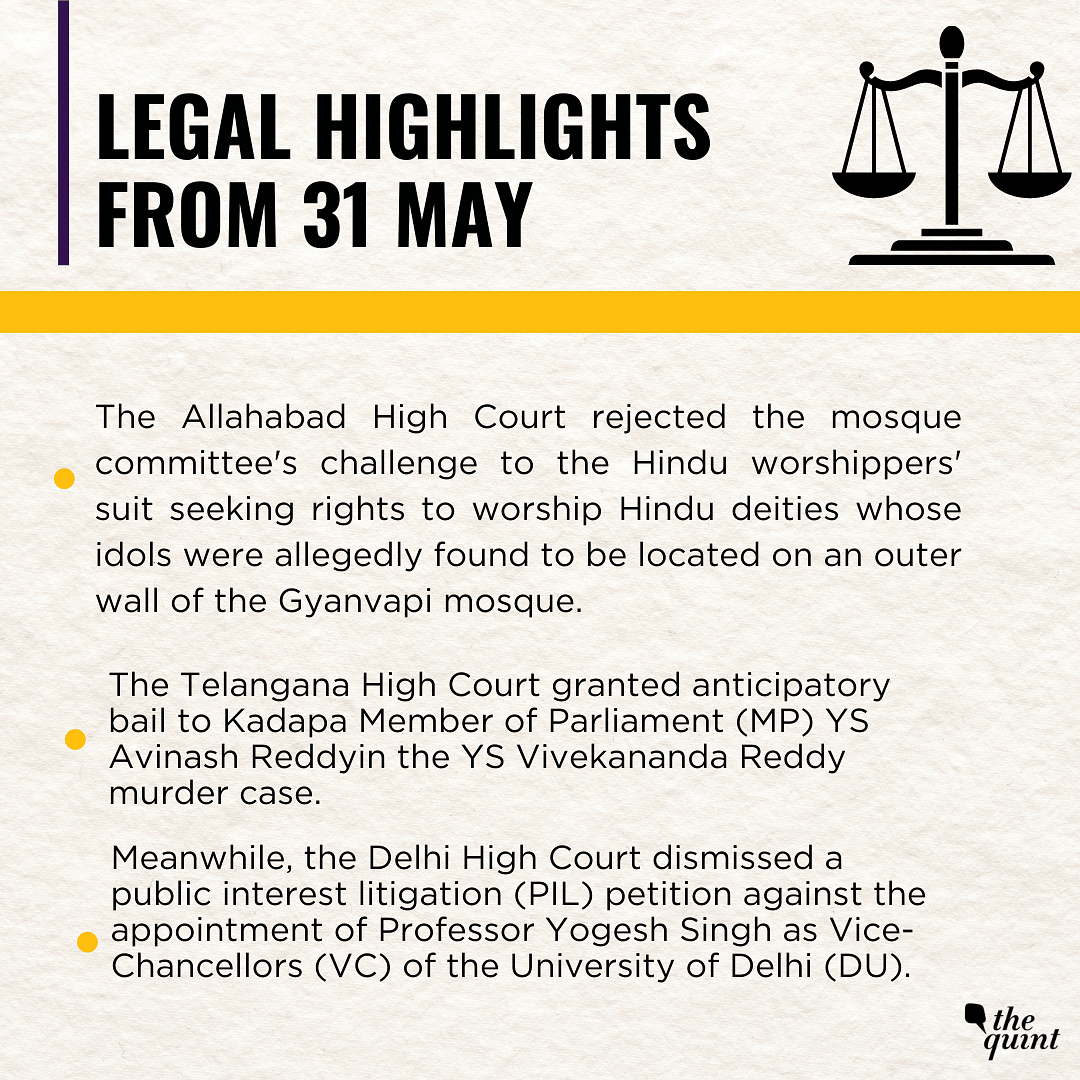 Catch all the top legal updates from the day here!