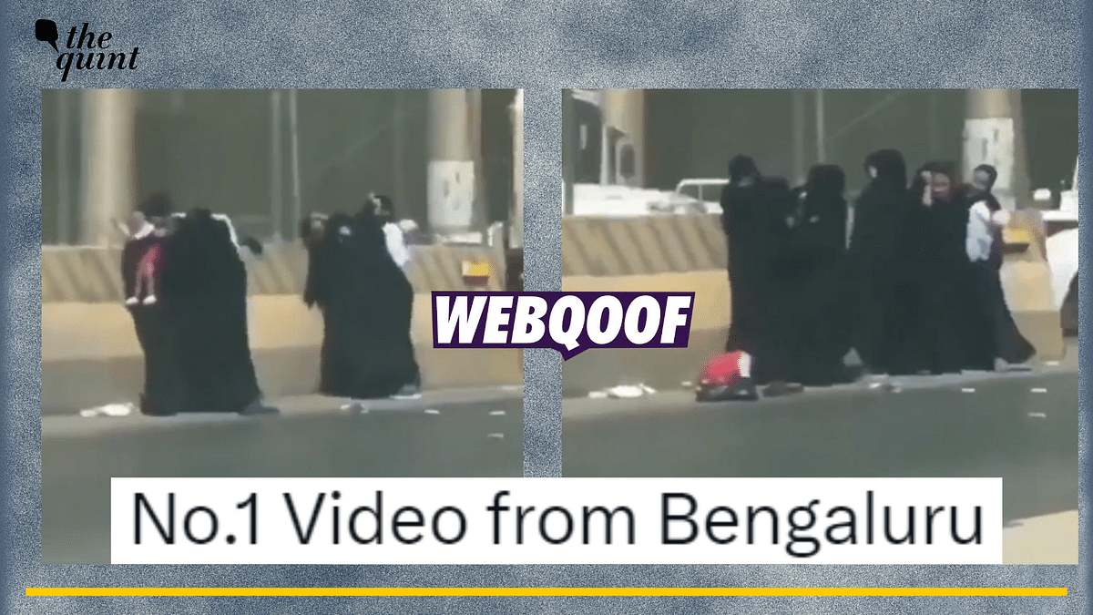 Clip of Burqa-Clad Women Fighting in Saudi Arabia Shared as That From Bengaluru