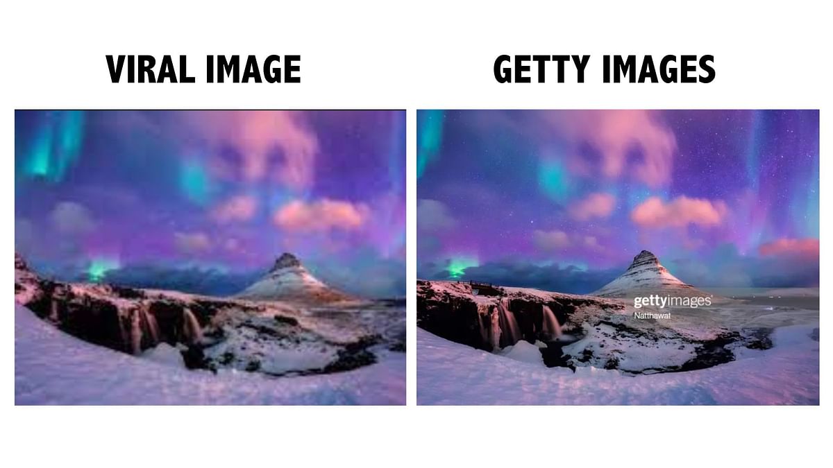 We found that while the first three images show the Northern Lights in Norway, the fourth one is from Iceland. 
