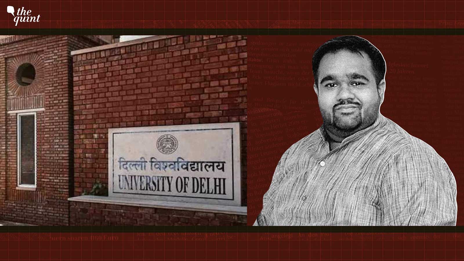 <div class="paragraphs"><p>Lokesh Chugh, 30, was one of the two Delhi University (DU) students who was debarred for a year over his alleged involvement in the screening of the BBC documentary earlier this year. &nbsp;</p></div>