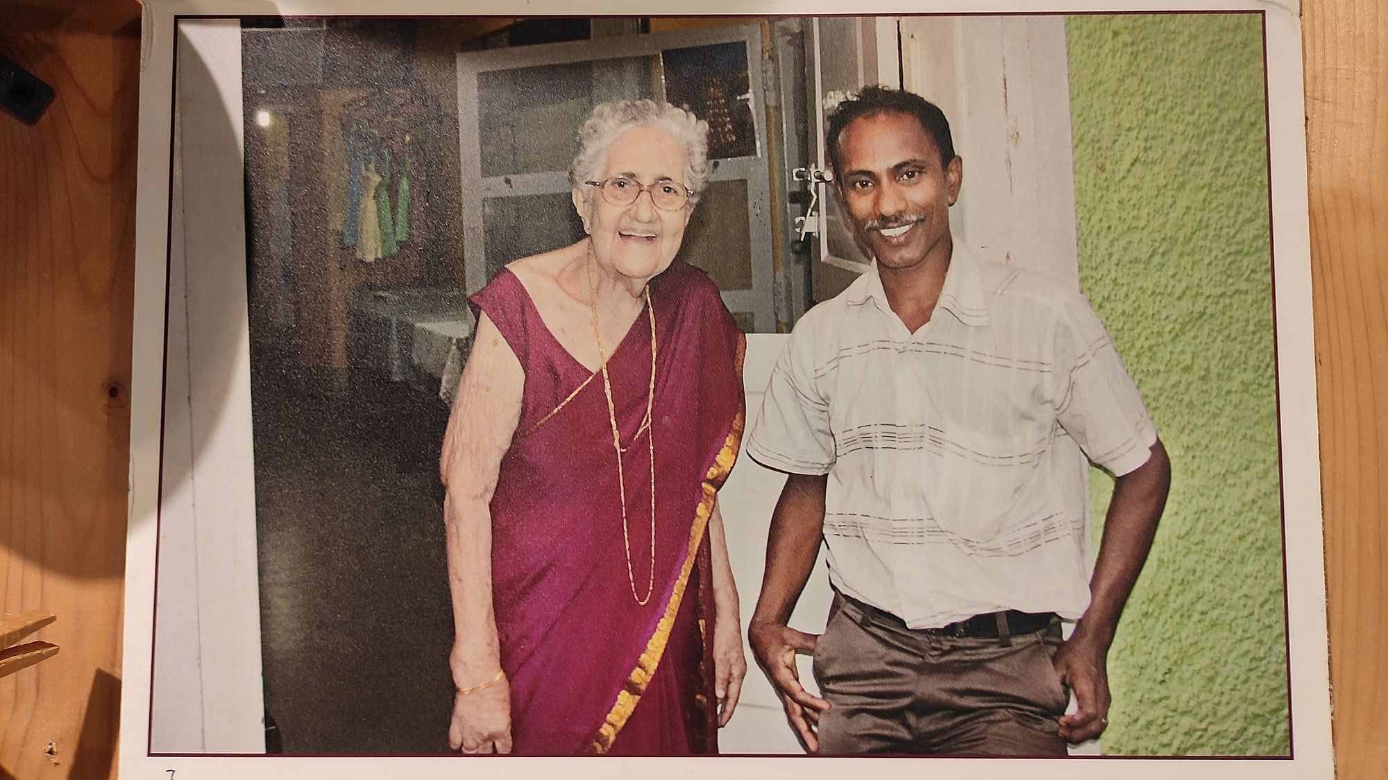 <div class="paragraphs"><p>Sarah Cohen, the oldest Jew to have lived in Kochi, and her caretaker Thaha Ibrahim.</p></div>