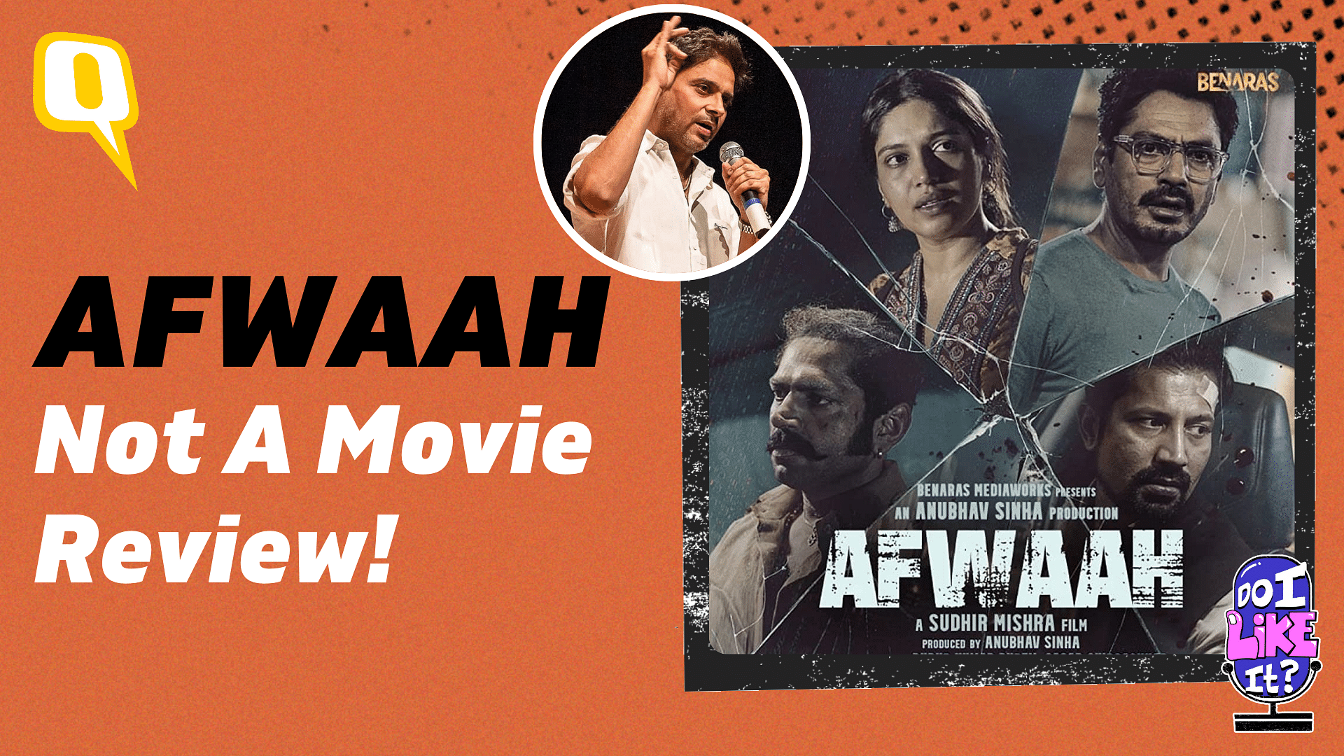 <div class="paragraphs"><p>Afwaah, starring Nawazuddin Siddiqui and Bhoomi Pednekar talks about how one rumor can change people's lives.</p></div>